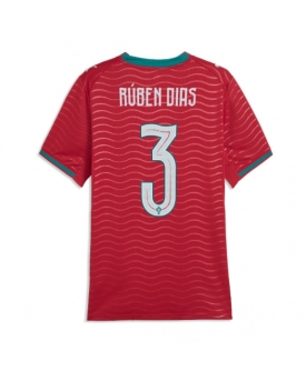 Billige Fotballdrakt Portugal Ruben Dias #3 Replika Hjemmedrakt Dame VM 2026 Kortermet Billige Fotballdrakt Portugal Ruben Dias #3 Replika Hjemmedrakt Dame VM 2026 Kortermet